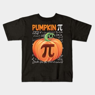 Pi Day Gift Pumpkin Pie Kids T-Shirt